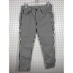 Rag & Bone woman’s striped high rise denim jeans size 30